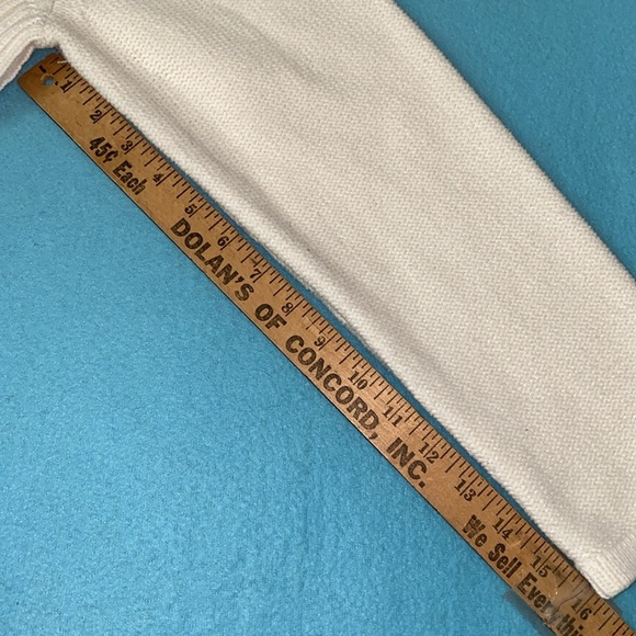 KAREN SCOTT cable knit cardigan long sleeve snap up decorative buttons size XL - Picture 10 of 10